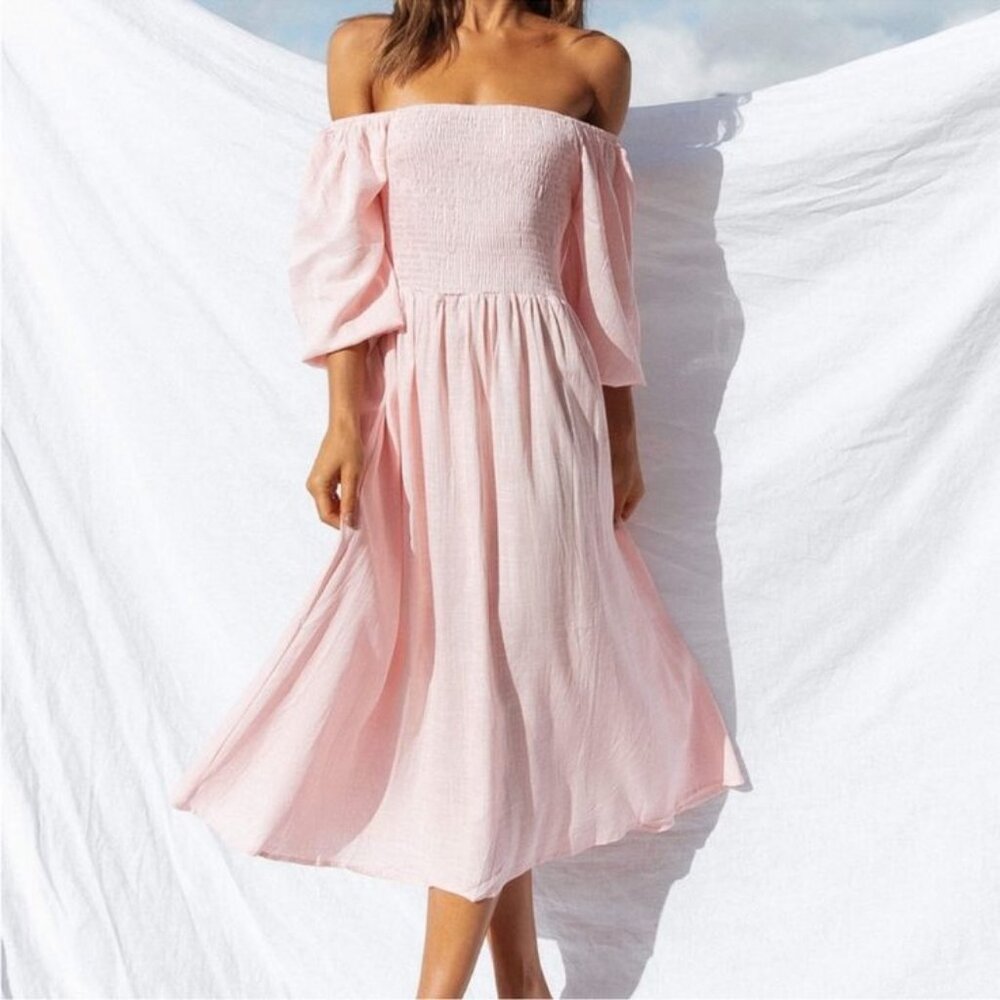 Petal + Pup Oceane Dress - Blush